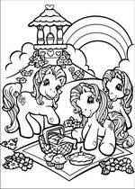 coloring page My little pony